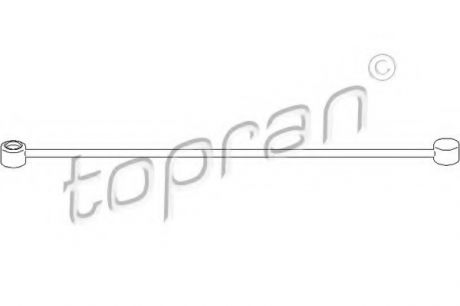 Шток вилки переключения передач TOPRAN / HANS PRIES 721257 (фото 1)