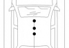 Трос, стояночная тормозная система COFLE 4913 (фото 2)