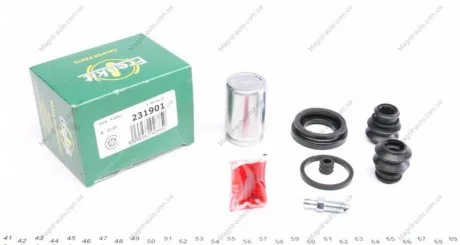 Ремкомплект суппорта заднего Hyundai Accent III/KIA Rio II (d=30.9mm)(Kasko)(+поршень) Frenkit FRENKIT 231901