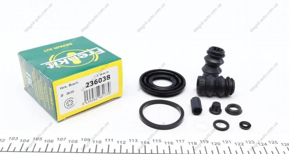 Ремкомплект супорту заднього Fiat Punto/Toyota Corolla 03-07 (d=36mm)(Bosch) Frenkit FRENKIT 236038 (фото 1)