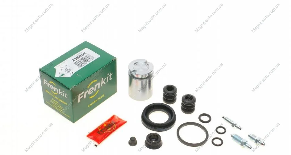 Ремкомплект гальмівного супорту AUDI A 4, A 6 FORD GALAXY HYUNDAI SONATA MITSUBISHI CARISMA PEUGEOT FRENKIT 238905 (фото 1)
