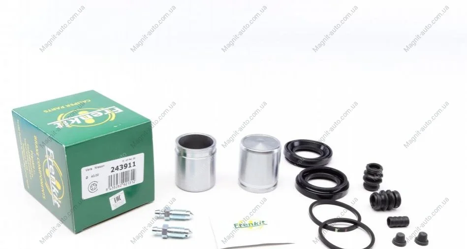 Ремкомплект тормозного суппорта FORD RANGER,NISSAN MAXIMA,CEDRIC,MAZDA BT-50 FRENKIT 243911 (фото 1)