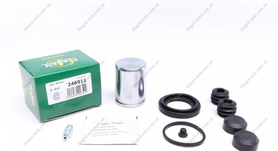 Ремкомплект супорту заднього Citroen Jumper/Fiat Ducato/Peugeot Boxer 02- (d=46mm)(Brembo)(+поршень) Frenkit FRENKIT 246911 (фото 1)