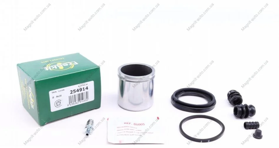 Ремкомпл. супорта пер. Fabia 99-/Polo 01-(розширений/54 mm)(TRW) FRENKIT 254914 (фото 1)