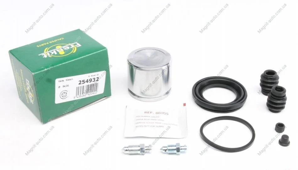 Ремкомплект супорту переднього Honda Civic 91-(d=54mm)(Nih) (+поршень) Frenkit FRENKIT 254932 (фото 1)