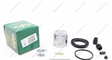 Ремкомплект суппорта переднего Hyundai Sonata/KIA Magentis/Nissan Juke(F15)/Maxima(A32)(d=57mm)(Mando/Niss)(+поршень) Frenkit FRENKIT 257929