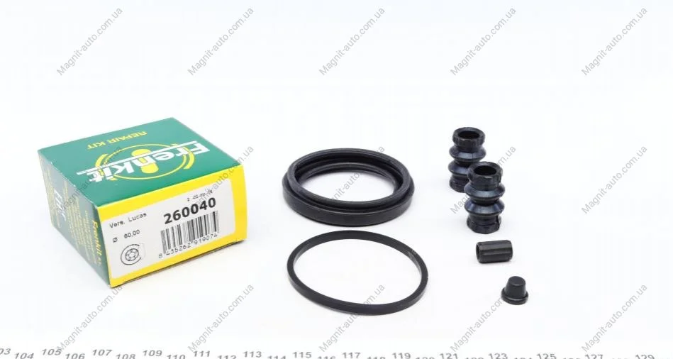 Ремкомплект супорту переднього Citroen Jumpy/Fiat Scudo/Peugeot Expert (d=60mm)(Lucas) Frenkit FRENKIT 260040 (фото 1)