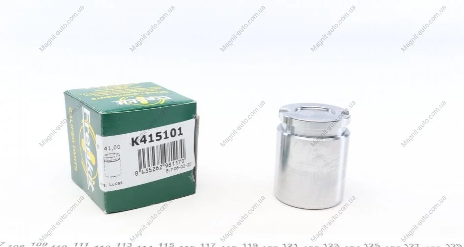 Поршень тормозного суппорта VAG/OPEL/NISSAN "07>> FRENKIT K415101 (фото 1)