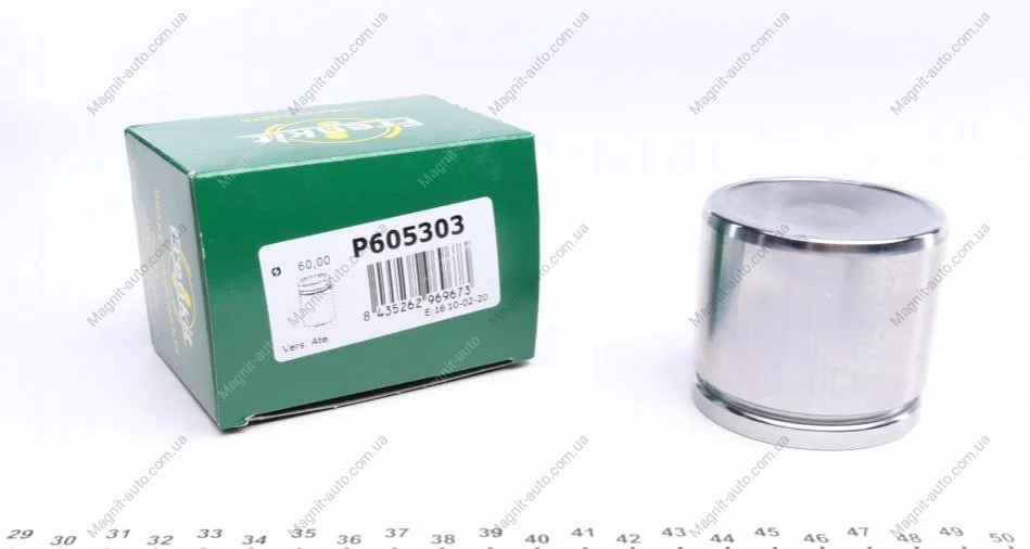 Поршень супорта гальмівного AUDI 100,200,BMW 3,5,7,8 SERIES (E-46) 9-98 ->,FORD SIERRA,JAGUAR JAGUAR FRENKIT P605303 (фото 1)