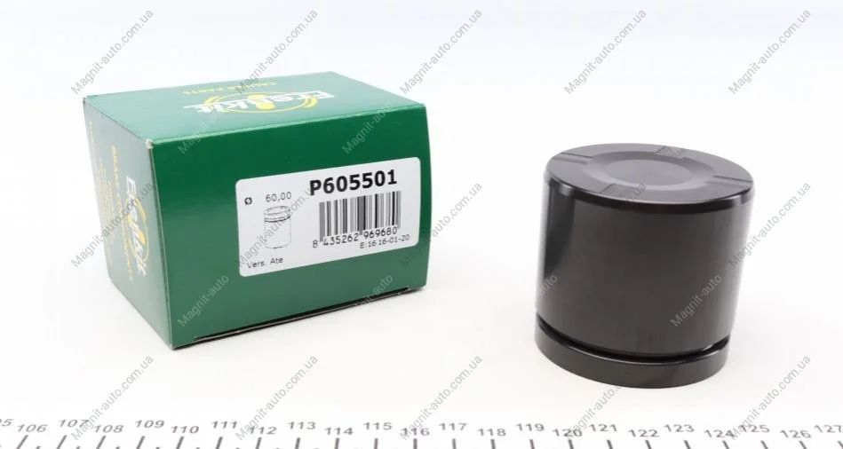 Поршень суппорта пров. A4 B6, B7 00-/BMW 5 10-/Mondeo IV 07- (60x55,5mm)(ATE) FRENKIT P605501 (фото 1)
