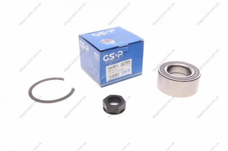 Комплект подшипника ступицы, CITROEN C8; PEUGEOT 807 02-, Front L/R, +ABS GSP GK3633