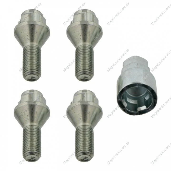 Комплект колесных болтов с замком FEBI BILSTEIN 27051 (фото 1)
