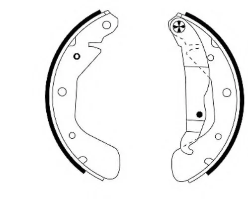 Комплект тормозных колодок HELLA 8DB355001291 (фото 1)