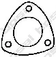 Прокладка випускної системи MERCEDES 123 (C123), 123 (W123), 123 T-MODEL (S123), 190 (W201) RENAULT AVANTIME, CLIO II, CLIO III, ESPACE III, ESPACE IV, GRAND SCENIC II 1.4-3.0 04.80- BOSAL 256048