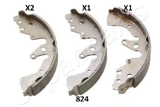 Комплект тормозных колодок JAPANPARTS GF824AF