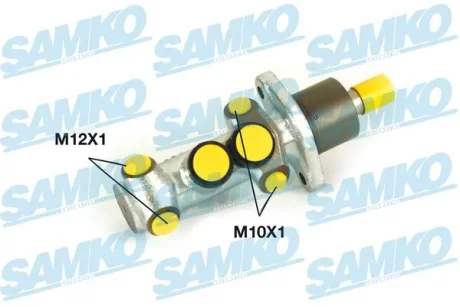 Pompa ham. KANGOO 98- /bez ABS. SAMKO P30010