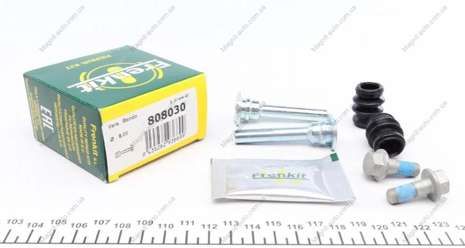 Направляюча супорта (заднього/к-кт) Hyundai Santa Fe 91-06- (Mando) FRENKIT 808030 (фото 1)