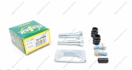 Направляющие пальцы суппортов Nissan Leaf, PATHFINDER, NAVARA, MURANO передние на 1 сторону FRENKIT 811008