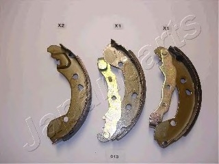 Комплект тормозных колодок JAPANPARTS GF013AF (фото 1)