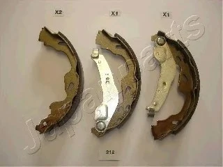 Комплект тормозных колодок JAPANPARTS GF212AF
