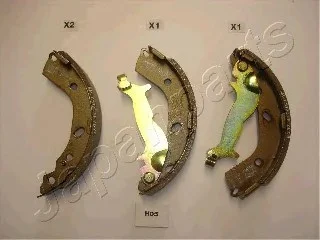 Комплект тормозных колодок JAPANPARTS GFH05AF (фото 1)