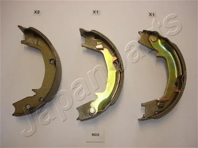 Комплект тормозных колодок JAPANPARTS GFH09AF (фото 1)
