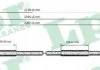 Трос ручника Citroen C4 I/ Peugeot 307 (L=2115/1315mm) LPR C0621B (фото 1)