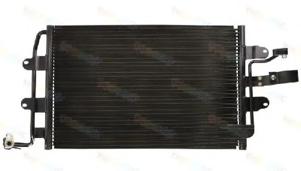 Радіатор кондиціонера (з осушувачем) AUDI A3, TT SEAT LEON, TOLEDO II SKODA OCTAVIA I VW BORA, BORA I, GOLF IV 1.4-3.2 09.96-12.14 THERMOTEC KTT110003 (фото 1)