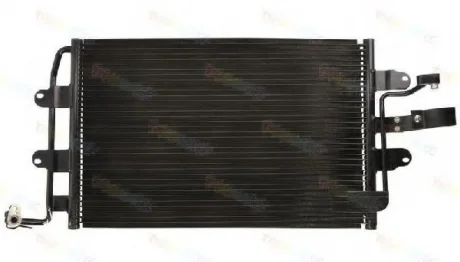 Радіатор кондиціонера (з осушувачем) AUDI A3, TT SEAT LEON, TOLEDO II SKODA OCTAVIA I VW BORA, BORA I, GOLF IV 1.4-3.2 09.96-12.14 THERMOTEC KTT110003