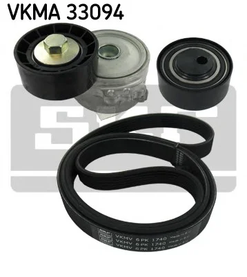 Поликлиновой ременный комплект SKF VKMA33094 (фото 1)