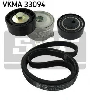 Поликлиновой ременный комплект SKF VKMA33094