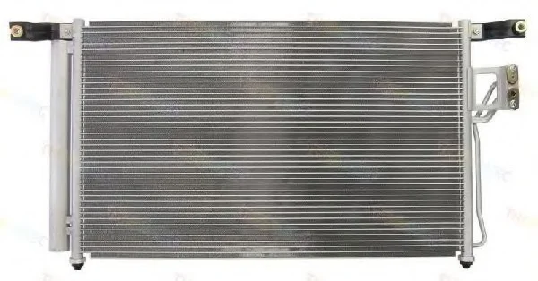 Радіатор кондиціонера (з осушувачем) HYUNDAI SANTA FÉ II 2.2D/2.7 03.06-12.12 THERMOTEC KTT110216 (фото 1)