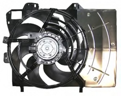 Вентилятор, охлаждение двигателя TYC 8050011 (фото 1)