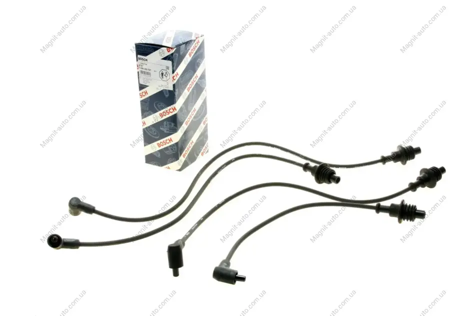 Комплект проводов зажигания CITROEN BERLINGO, BX, XANTIA, XSARA, ZX 1.6/1.8/1.9 05.89-04.03 BOSCH 0986356767 (фото 1)