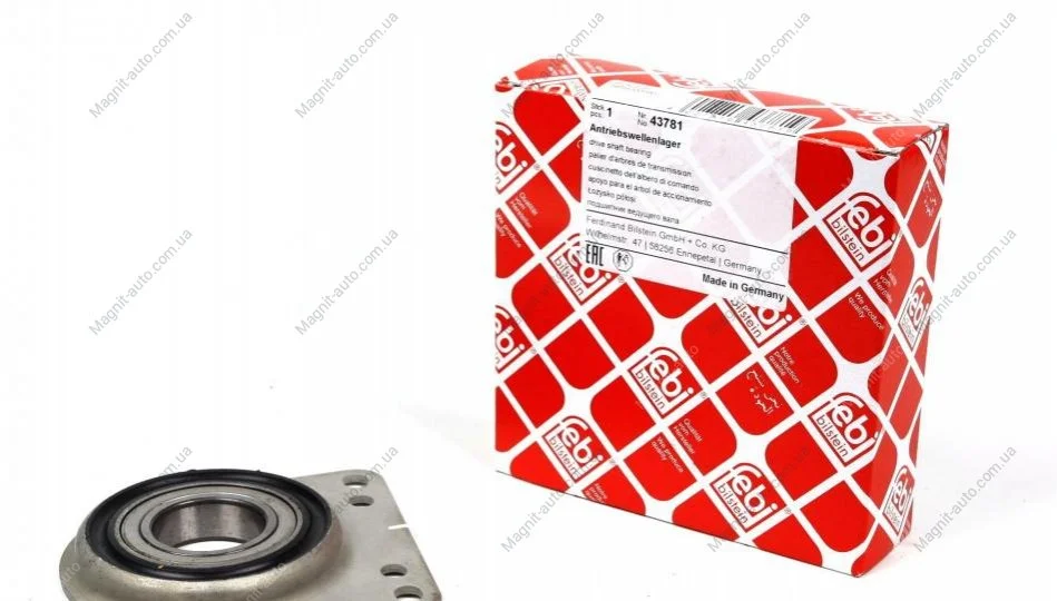 Подвесной подшипник, VW Sharan, T4, T5 97-10 FEBI BILSTEIN 43781 (фото 1)