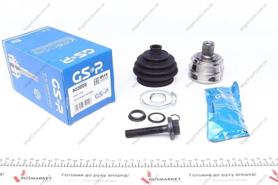 ШРКШ внешний, (33/30z) AUDI 80 1.6-1.9D 86-91 GSP 803008 (фото 1)