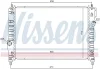 Радиатор охлаждения двигателя CHEVROLET AVEO (2006) 1.2 NISSENS 61628 (фото 5)