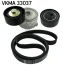 Роликовый модуль натяжителя ремня (ролик, ремень) SKF VKMA33037