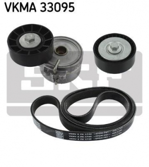 Поликлиновой ременный комплект SKF VKMA33095