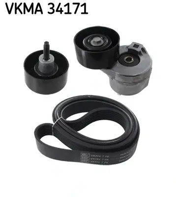 Поликлиновой ременный комплект SKF VKMA34171 (фото 1)