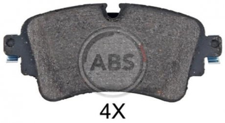 KLOCKI HAMULC. AUDI A4 15- TYŁ A.B.S. 35114