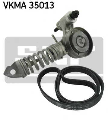 Роликовий модуль натягувача ременя (ролик, ремінь) SKF VKMA35013 (фото 1)