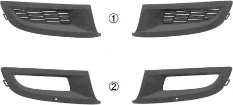 Решетка вентилятора, буфер Van Wezel 5829593