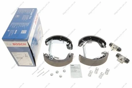 Компл. барабанних колодок з гальмівними циліндрами BOSCH 0204114582