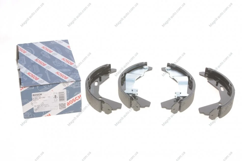 Комплект гальмівних колодок BOSCH 0986487707 (фото 1)