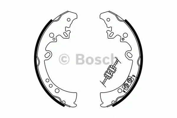 Гальмівні колодки барабані BOSCH 0986487787 (фото 1)