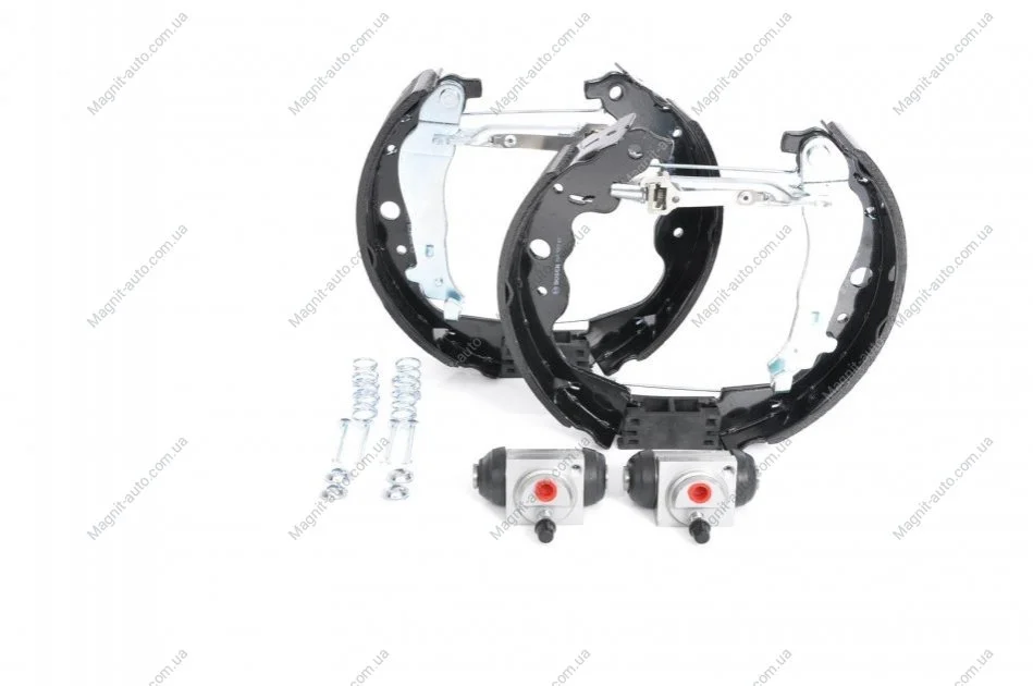 Компл. барабанных колодок с тормозными цилиндрами BOSCH 0204114896 (фото 1)