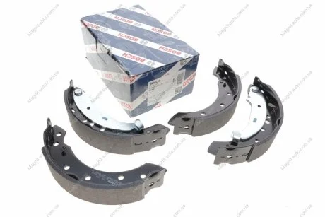 Комплект тормозных колодок BOSCH 0986487672