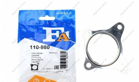 Прокладка труби вихлопної Fischer Automotive One (FA1) 110980