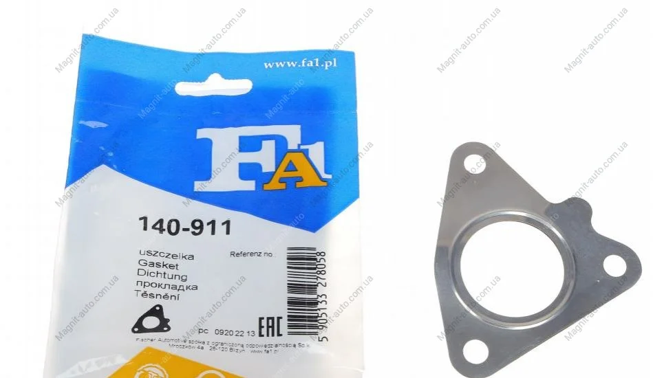 Прокладка глушника Fischer Automotive One (FA1) 140911 (фото 1)